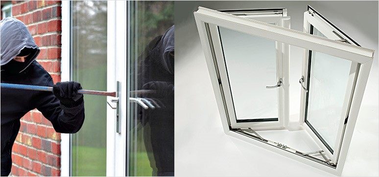 جلوگیری از سرقت با استفاده از قفل مناسب درب و پنجره